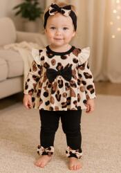 Baby 3 részes kislány szett - Masnik Méret: 80 (9-12hó)