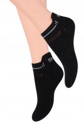 Steven Női sportcipő, Size 38-40, pamut, fekete színű, légáteresztő