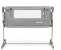 KinderKraft babaöböl Neste Grow 2in1 világosszürke-melange fa hatású (KCNEGR00LGR000W-69044902)