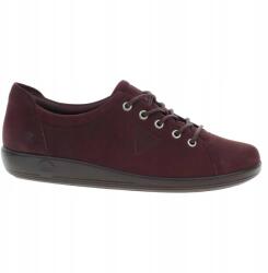 ECCO Soft 2.0 Női csizma, bordó, Size 38, bőr felsőrész, textil bélés (20650302385)