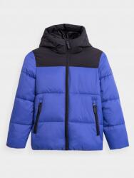 4F Gyerek Téli Kabát, Size 140, kék, 100% poliészter (4f)