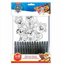 Kids Licensing Számozott festés Mancs Őrjárat Kreatív készlet (PW19900)