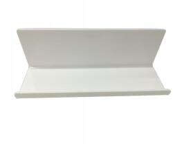 Toski polc, fehér, 30×10cm, műanyag (TACLIBMRK30)