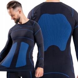 Moraj Férfi termo-aktív blúz, Size L, kék, varratmentes, légáteresztő (KMT4500-001)