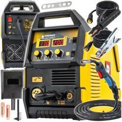 Powermat Inverteres Hegesztő Mig hegesztőgép Mig Mag Mma Tig Lift 200A Igbt Félautomata (PM1346)