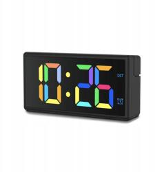 Hama Ibiza, digitális ébresztőóra, többszínű kijelző, Usb tápegység, Usb funkcióval (00222208)