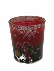 ADMIT Karácsonyi Illatgyertya, paraffin, 1 kanóc (1244)