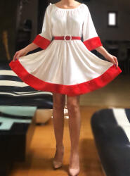 Ie traditionala Rochie Eleganta Santa 8