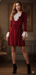 Ie traditionala Rochie eleganta din catifea Caterina 2