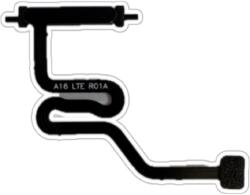 Flacara3 Banda flex cu senzor amprenta si buton on off Samsung A16 4G, Gray