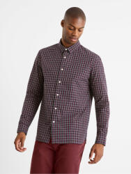Celio Бургундска карирана обикновена риза Celio Carolo Celio | Cherven | МЪЖЕ | S