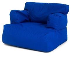  Fotoliu Big Bean Bag, textil umplut cu perle polistiren, albastru, 80 x 80 x 70 cm (GM562931)