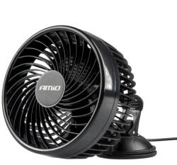 AMiO teherautós ventilátor tapadókoronggal 6" 24V PRÉMIUM (03004)