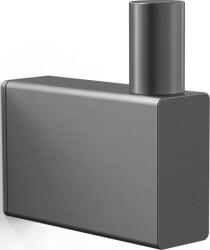 ZACK Suport prosop Linea simplu, grafit, cu acoperire PVD (40872)