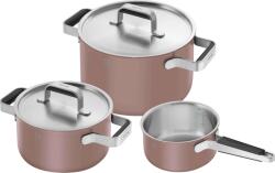 ZWILLING Set de oale Pure cu cratiță și 2 capace, roz, 5 piese (1028859)