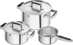 ZWILLING Set de oale Pure, cu cratiță și 2 capace, din oțel, 5 piese (1028804)