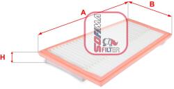 SOFIMA Filtru aer SOFIMA S 3463 A (S 3463 A) - automobilus