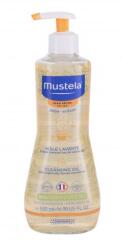 Mustela Bébé Cleansing Oil újszülöttkortól használható fürdőolaj 500 ml