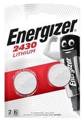 Energizer gombelem CR2430, lítium, 2db/csomag (ENERGIZER_E300830302) (ENERGIZER_E300830302)