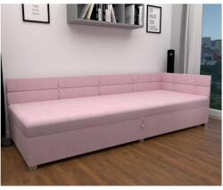 Pphu Mirt - Kima Kárpitozott heverő univerzális fejvéggel és tárolóhellyel AMSTERDAM 90x200 cm, rózsaszín 151101250230 (KI0021)