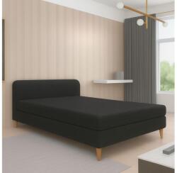 Pphu Mirt - Kima Kárpitozott heverő BRISBANE 110x200 cm fekete 151101250300 (KI0028)