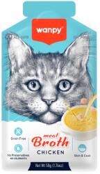 Wanpy Wanpy supa de pui pentru pisici, 50 g