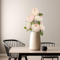 Vog und Arths Műnövény dekoráció - krizantém - rózsaszín - 12 x 58 cm (11912E)