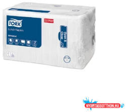 Tork Szalvéta 1 rétegű 1/4 hajtás lapméret: 32, 5 x 32, 5 cm 500 lap/csomag Lunch Tork_509300 fehér (57675) - nyomtassotthon