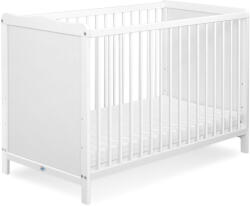  Matteo fa fehér babaágy 120x60cm teljes elülső résszel