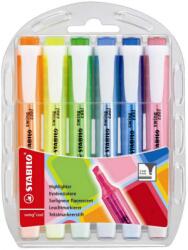 STABILO Textmarker, swing cool, 6 culori/set, Stabilo SW112706