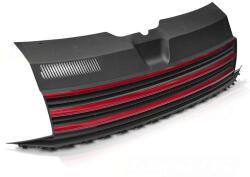  VW T6 2015 Hűtőrács - Fekete-Piros (GRVW29)