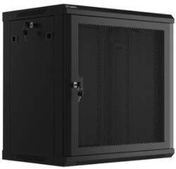 Lanberg Комуникационен шкаф Lanberg WF01-6412-23B, 19", 12U, 64 x 45 x 60 cm, товароносимост до 60кг, черен (WF01-6412-23B)