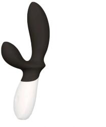 LELO Stimulator Prostata Lelo LOKI Wave 2, 12 Functii Vibratii, Silicon, USB, Negru Vibrator