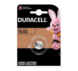 Duracell gombelem (CR1632, 3V, lítium) 1db / csomag (BATDUR0721) (BATDUR0721) - aqua