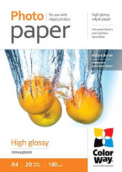 ColorWay CW-PG180020A4 High Glossy fotópapír A4/20db fényes (PG180020A4)