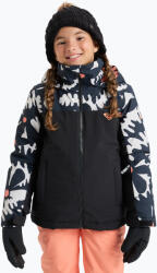 ROXY Geacă de snowboard pentru copii ROXY Galaxy True Black/Big Flower