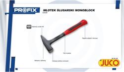 JUCO JUCO MONOBLOCK LAKATOS KALAPÁCS 300g (M9149) (M9149)