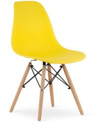Bravolo OSAKA Szék Sárga / Természetes Lábak x 1