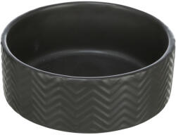 TRIXIE Trixie kerámiatál, fekete kutyáknak, macskáknak - 400 ml, Ø 13 cm