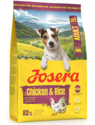Josera 9kg Josera Adult Mini Chicken & Rice (csirke & rizs) száraz kutyatáp