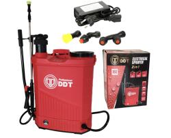 DDT Permetezőszivattyú 2 az 1-ben akkumulátorral, DDT, 16 literes tartállyal, 12 V, 8 Ah (dwr-C421)