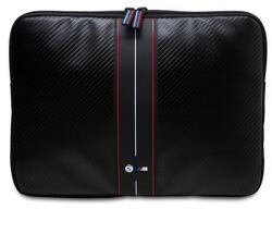 CG Mobile Bmw carbon red stripes tabletvédő fekvő, eco bőr hatású laptop/notebook/tablet, univerzális, 14" méret, karbon minta, fekete (BMCS16COMSCAKR)