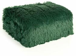 Eurofirany Tifany szőrme hatású takaró Sötétzöld 170x210 cm (438742)