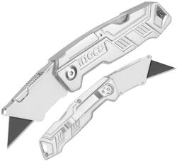 INGCO Trapézpengés kés összecsukható + 6 db penge (HUK6236)