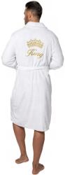 Tutumi King férfi fürdőköpeny, fehér S/M-es méret (SZL-06902)