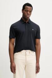 BOSS pamut póló - sötétkék XXXL - answear - 56 990 Ft