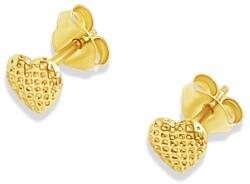 ÉkszerM Arany Szív Stekkeres Fülbevaló AU 96419