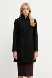 LIU JO kabát gyapjú keverékből - fekete 40