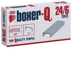 Boxer Tűzőkapocs, 24/6, BOXER, 1000db/doboz (7330024005) - iconink