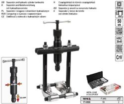 Yato Csapágylehúzó és körmös csapágylehúzó hidraulikus kézpumpával (YT-0609) (YT-0609)